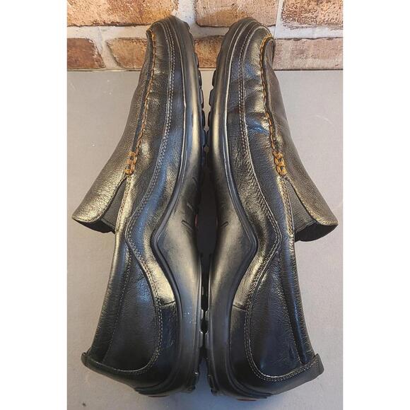 Cole Haan Tucker Venetian Leather Loafers Mens Sz 11M Black Slip On Driving Mocs - Picture 5 of 10